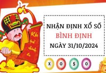 Nhận định con số may mắn xổ số Bình Định ngày 31/10/2024